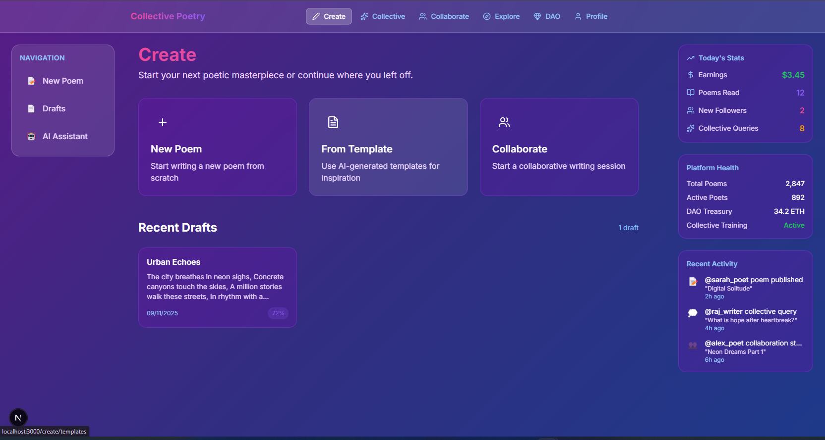 Collective Poetry (In Dvlpnt)